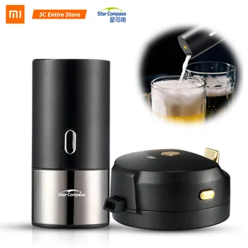 

Youpin Star Compass Portable Mini Beer Bubbler 40000 times/s Household Ultrasonic Beer Foaming Machine Beer Bubblers