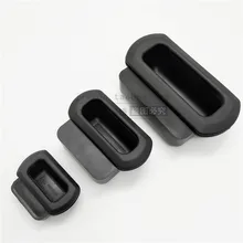 Смола Встроенная ручка UWAUNB62/92/133 программное обеспечение пластиковая эластичная скрытая дверь темная ручка