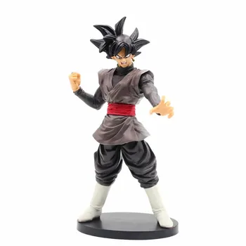 

2020 new 23cm big size Dragon Ball Super soulXsoul Gokou Black Hair Ver. Action Figure Son Gokou Zamasu PVC Collection Model Toy