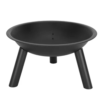 

2020 22" Iron Brazier Wood Burning Fire Pit Bowl Free Shipping Backyard Poolside Decoration Outdoor Camping BBQ Brazier