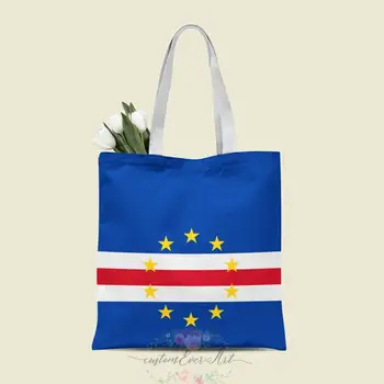 

Cape Verde tote bag custom canvas tote bags for women for teacher Birthday Bags Gift Bag personalized gifts