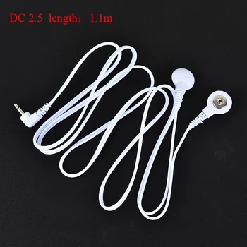 

1Pc Electrode Lead Wires Connecting Cables For Digital TENS Therapy Machine Massager Electrode Wire Plug 2.5mm 4-way