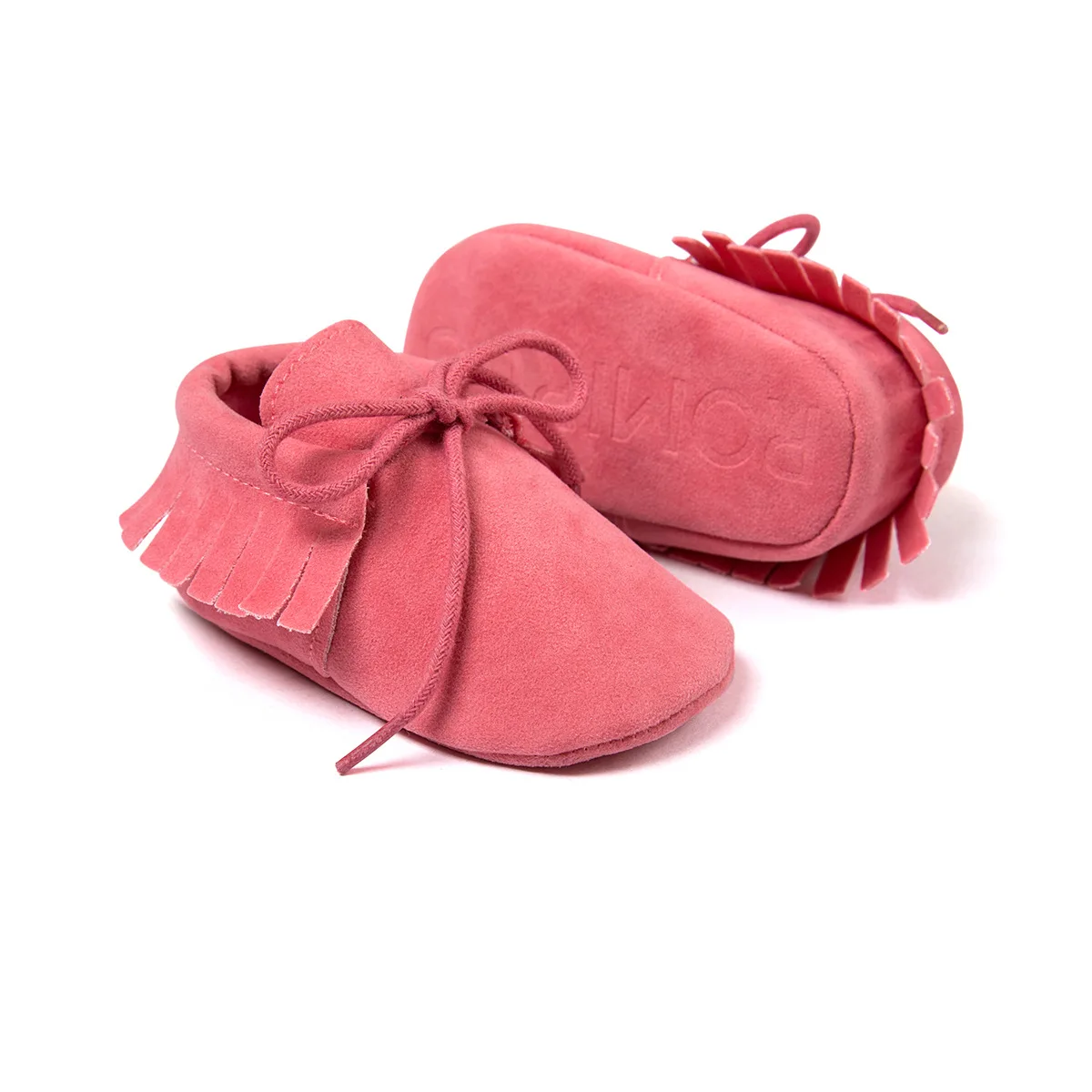 Детская обувь для новорожденного мальчика Девочки Первые шаги цвета бахрома замша мягкая подошва Повседневные детские Мокасины детская кроватка обувь