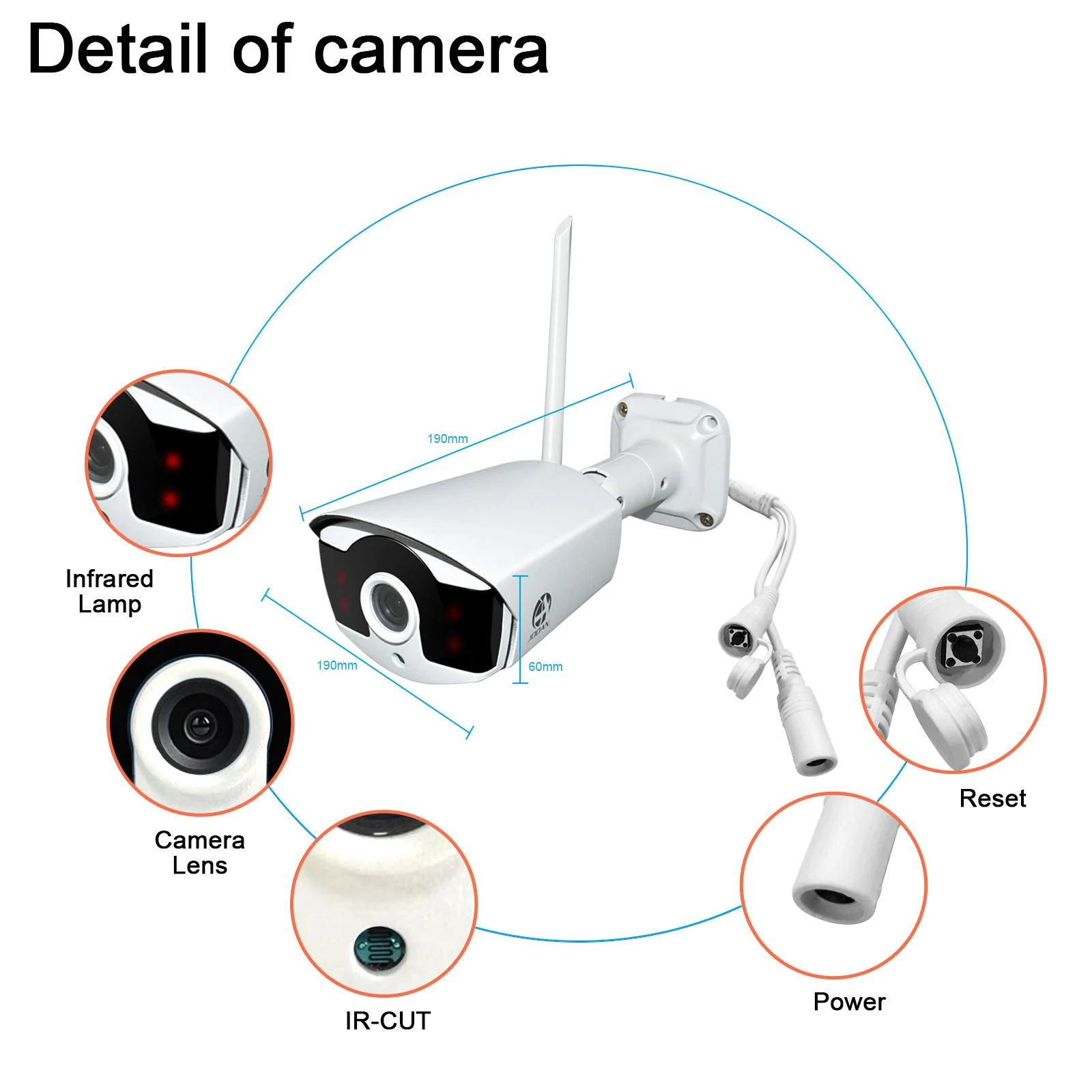  CCTV Camera System Wireless HD 8CH NVR 4CH 3MP Wifi Camera Kit Audio Video Surveillance Home Securi