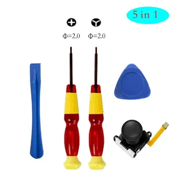 

3D Joystick for NS Nintend Switch Analog Sticks Replacement for Joy Stick Controller Repair Accessories+Tools