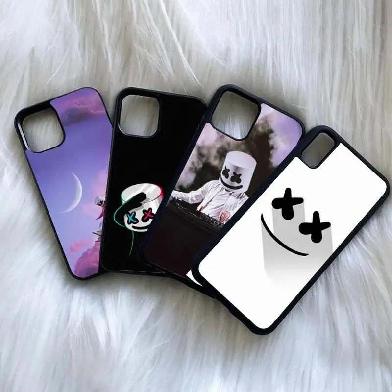 Dj Marshmello чехол для телефона Iphone 13 12 Mini 11 Pro Max 7 8 Plus X Xs XR PC жесткий силиконовый |