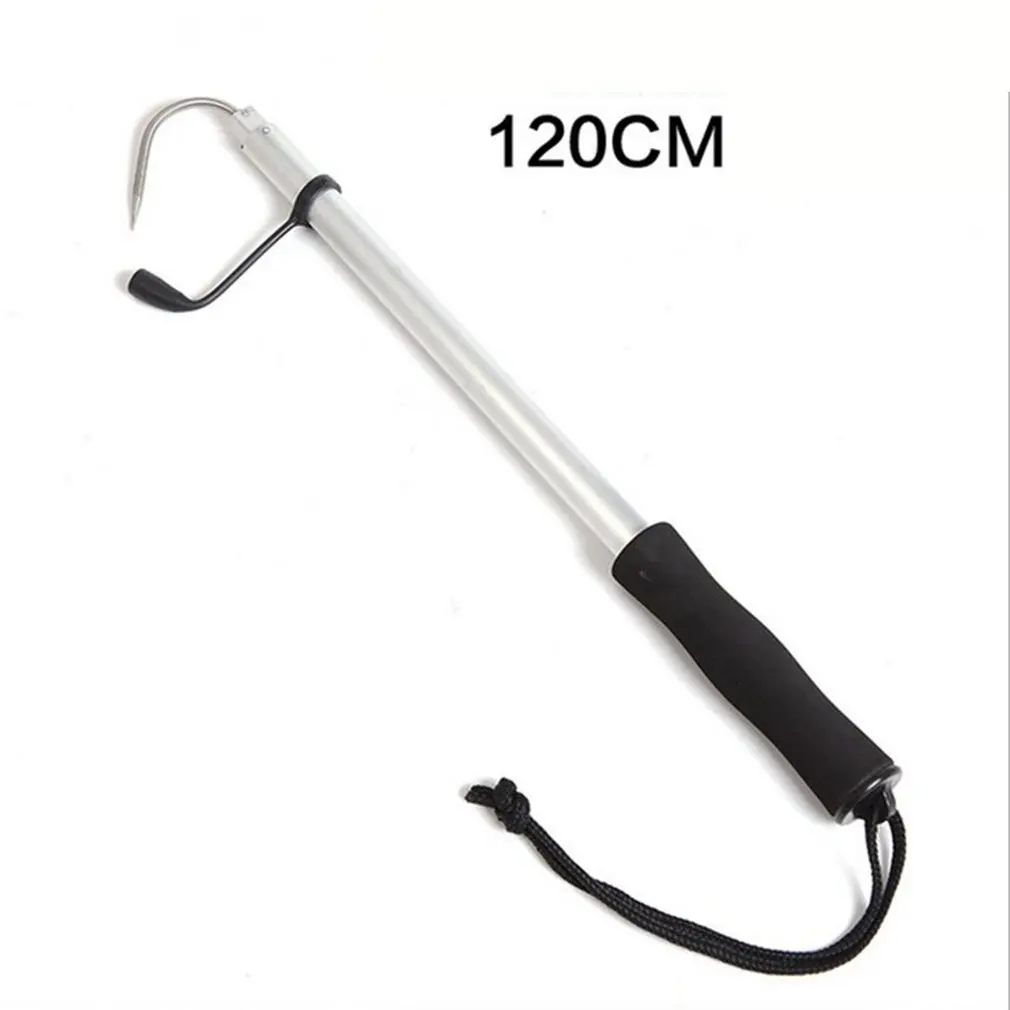 

leo Outdoor Tackle Telescopic Gaff Fishing Hook Fishing Tool Drop Shipping