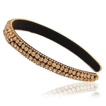 

Inlaid Rhinestone Hairbands Women's Hair Accessories Fashion Trend Headband Hair Clips Outdoor Decoration Ball Party Headwear