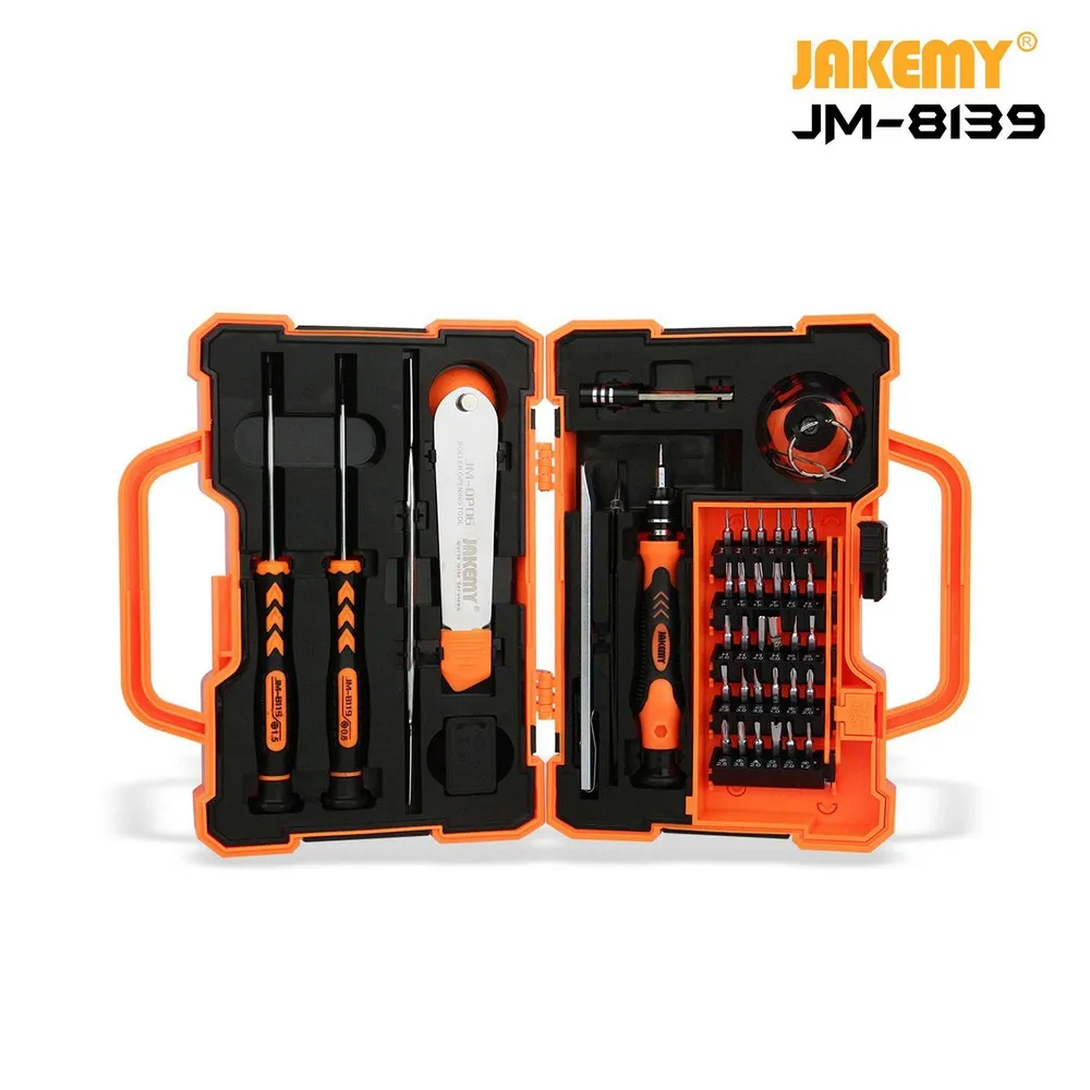 

45 In 1 Precision Screwdriver Set JM-8139 High Quality Electronic Hand Tool Kit for Mobile Computer Repair Screwdriver Tool Kit