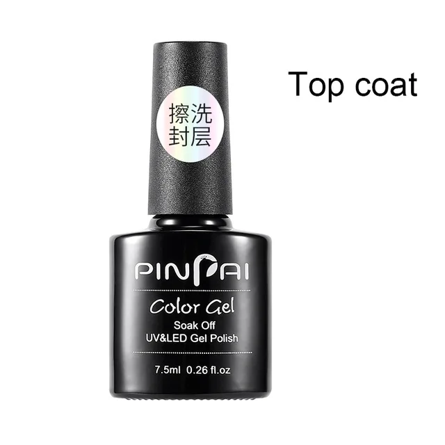 Top Coat 21 цвет 7,5 мл Гель-лак для ногтей красный зеленый цвет авокадо Полупостоянный замачиваемый Светодиодный УФ-Гель-лак для маникюра Гель-лак для ногтей - Цвет: Top Coat