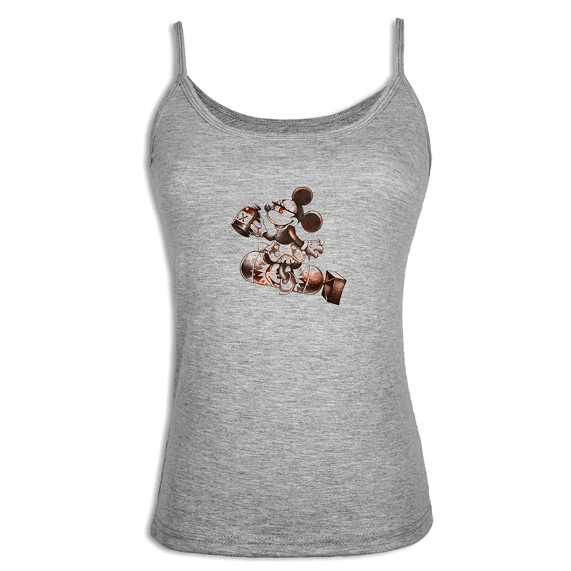 The Nightmare Before Christmas Sally I Sense There's Something in the Wind Ladies Sexy Vest Singlet Cotton Strappy Tank Tops - Цвет: iaSingletS1278G