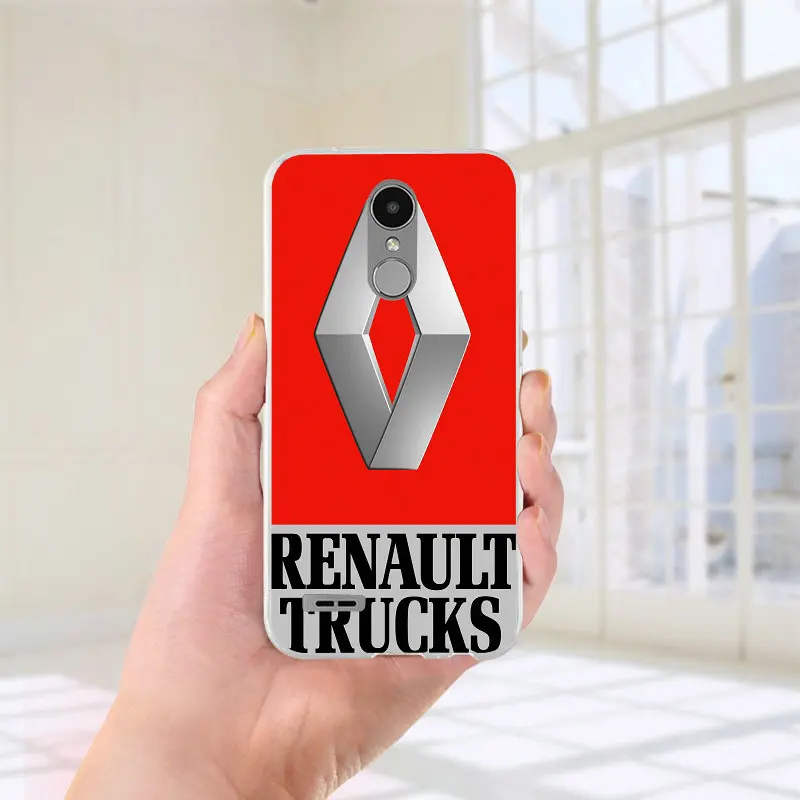 Супер Автомобили Renault логотип для LG G7 K8 K10 K12 K40 V40 Q6 Q7 Q8 Q50 Q60 X power сумки мягкие ТПУ Силиконовые чехлы для телефонов - Цвет: Picture 5