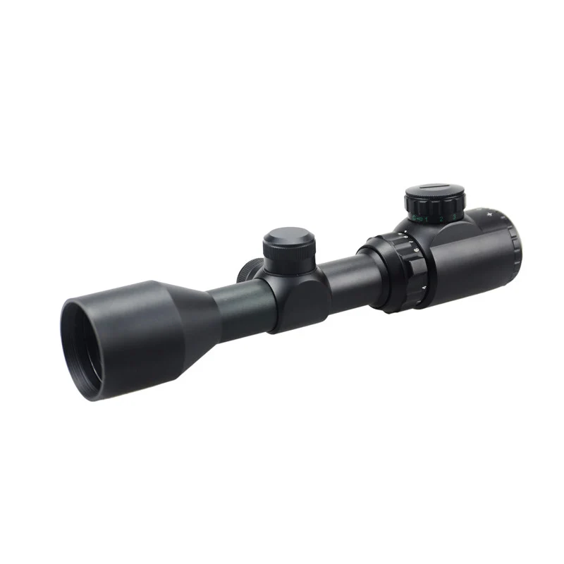 

Riflescopes Hunting Optics 3-9x40VE Red Green Reticle Illuminated Riflescope Rifle Scope Laser Sight + Mounts