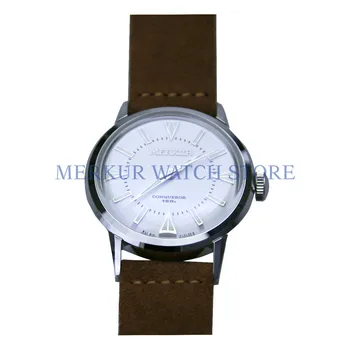 

MERKUR Conqueror Vintage Dive Watch Homage First Generation Alpinist Sapphire Pop Glass 38S Japan