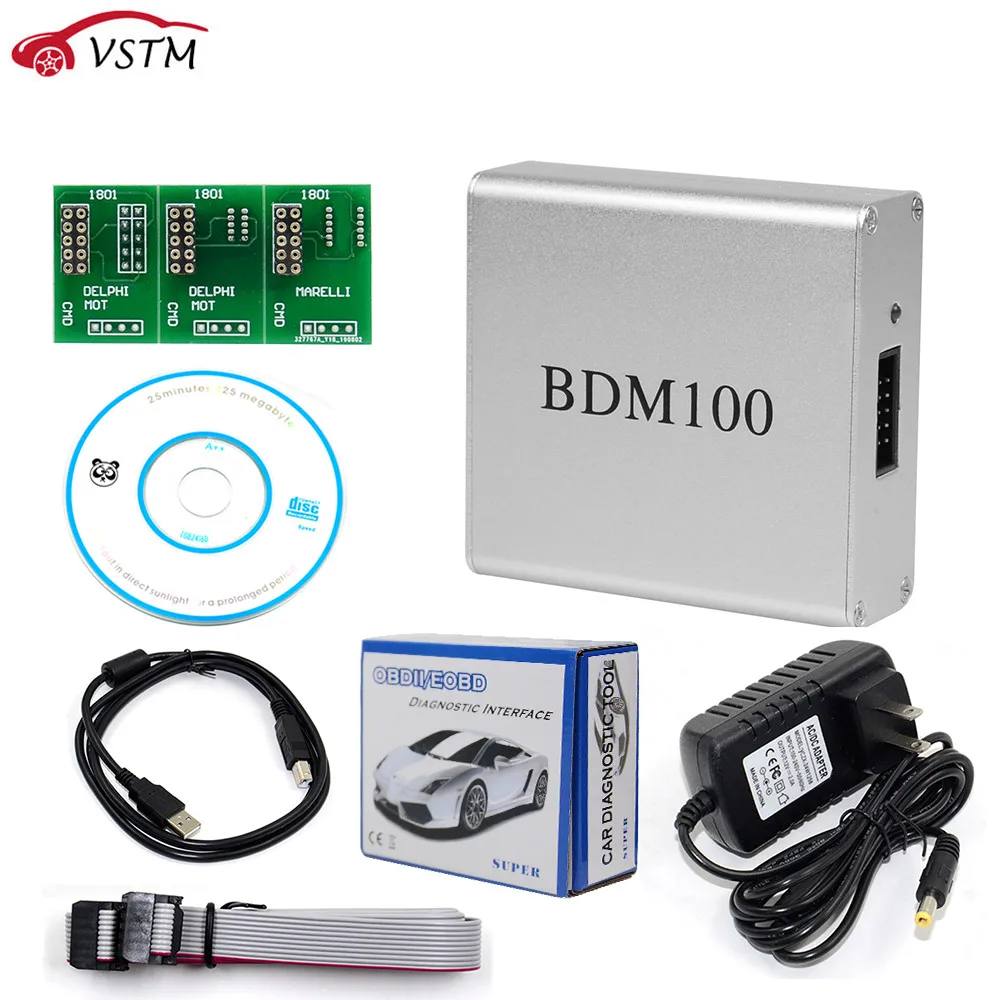 

BDM100 V1255 ECU Flasher Chip Tuning Programmer Interface BDM 100 ECU Flasher Code Reader OBDII Diagnostic Tool