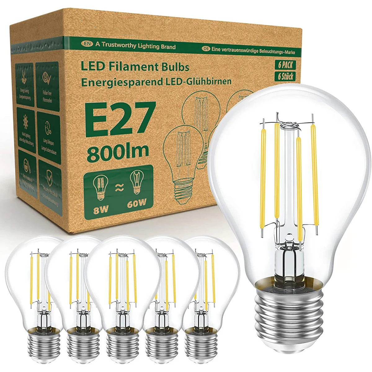 Boutique discount ELINKUME 5Pack Ampoules G4 LED AC/DC 12V,2W LED
