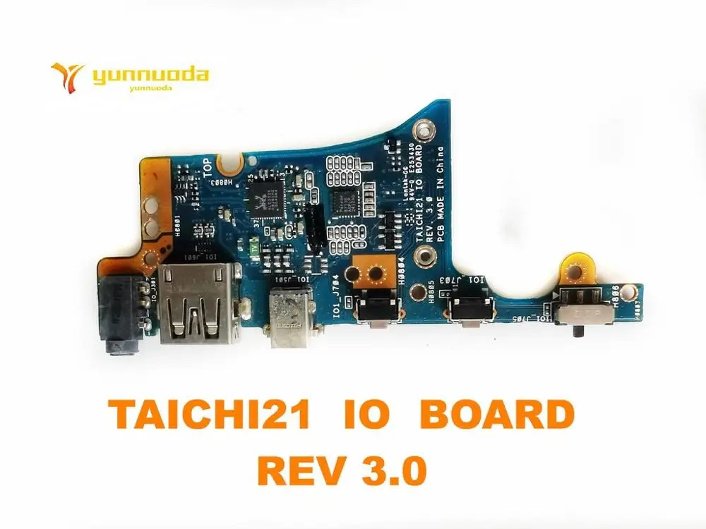 Оригинал для Asus TAICHI21 POWER BOTTON SWITCH USB аудио IO Плата REV 3 0 протестирована хорошая