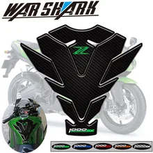 Высокий стиль Мотоцикл 3D топливный бак Pad защитные наклейки для Kawasaki Z1000SX Fishbone защитные наклейки