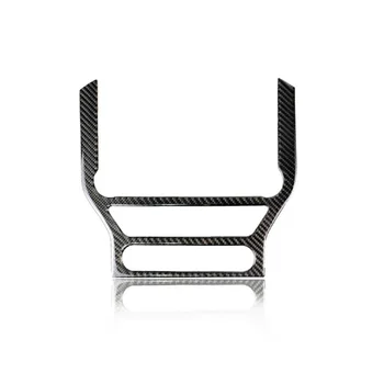 

For Ford Mustang 2015-2019 CD Panel trim Carbon Fiber Interior CD Panel Decor