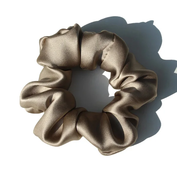 Luxurious 100% Pure Mulberry Silk Large Hair Scrunchies