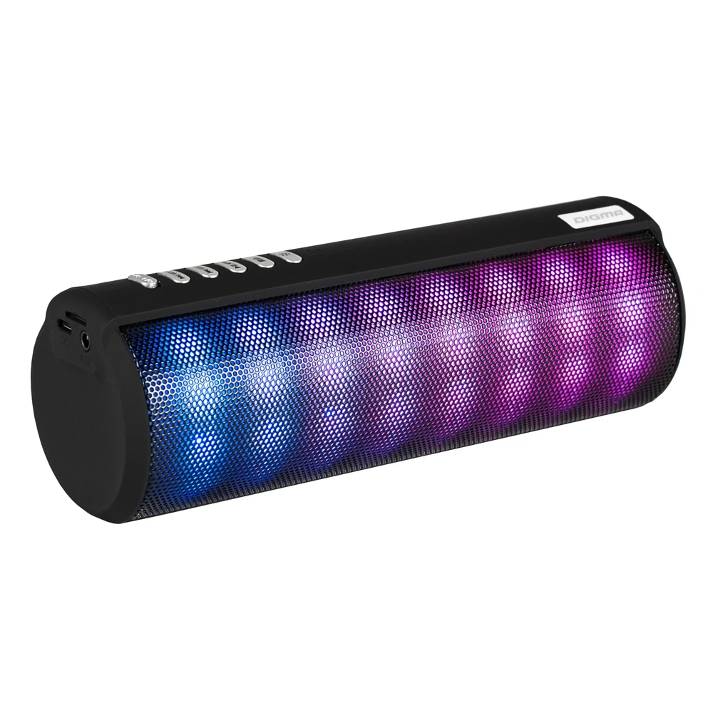 Колонка порт. Digma S-32 черный 6W 1.0 BT 2000mAh(SP326B