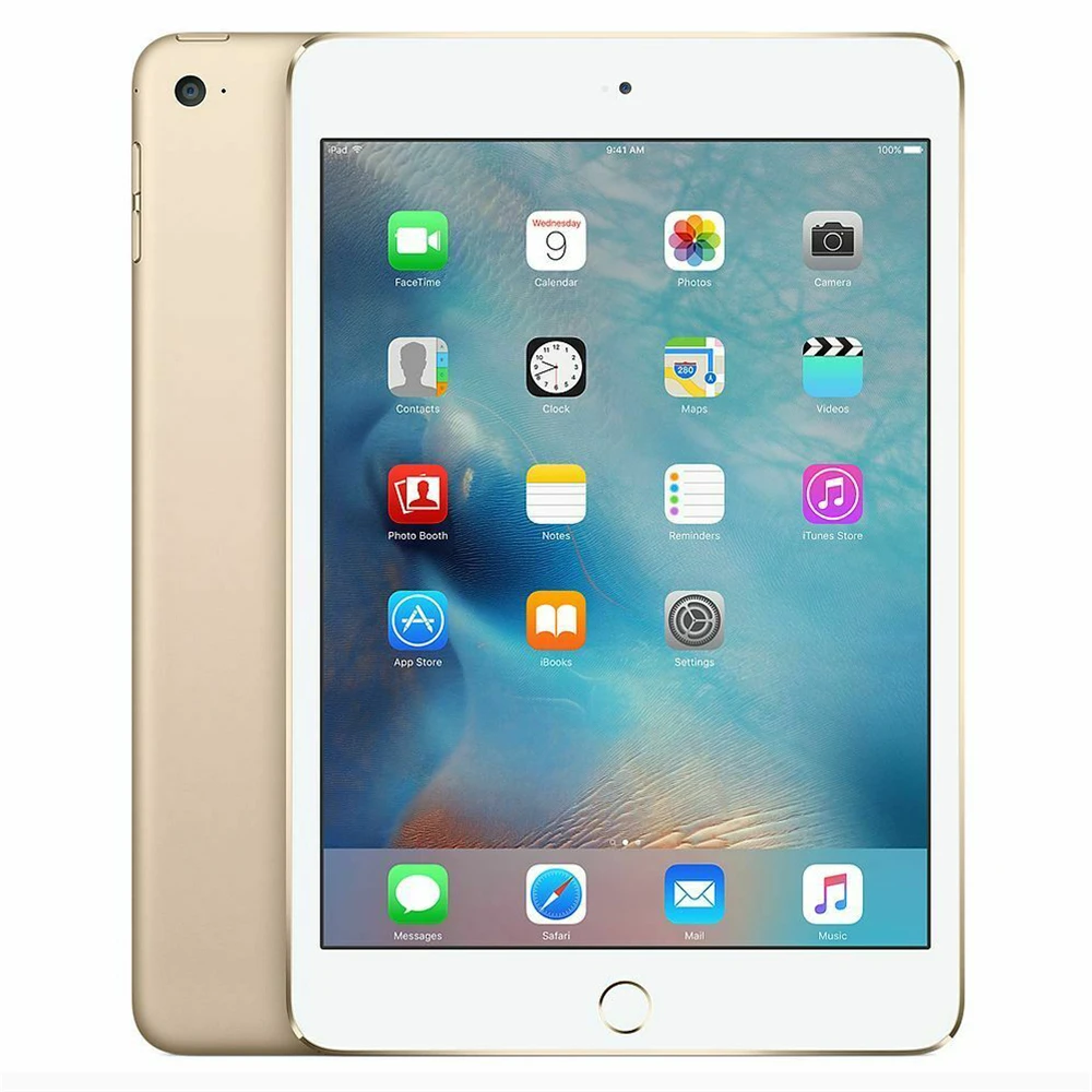 Original Apple iPad Mini 4(2015) WIFI/4G LTE 7.9" Dual-core A8 8MP&1.2MP RAM 2GB ROM 16GB/64GB/128GB Fingerprint Cellphone cell phones with 3 cameras