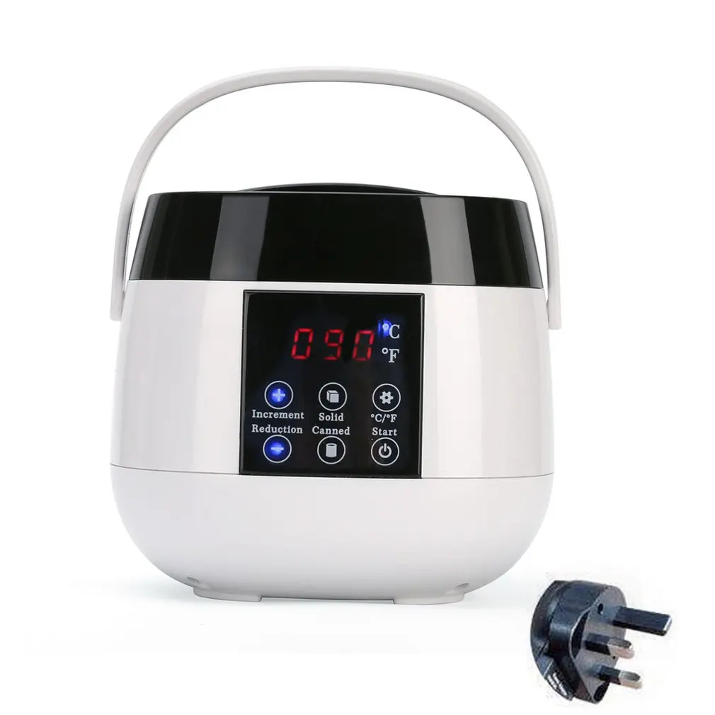 TY-218 Wax Handle Pot Waxing Heater Warmer Therapy Depilatory Paraffin Salon Beauty Care Hair Removal Tool - Цвет: UK Plug 220V-240V