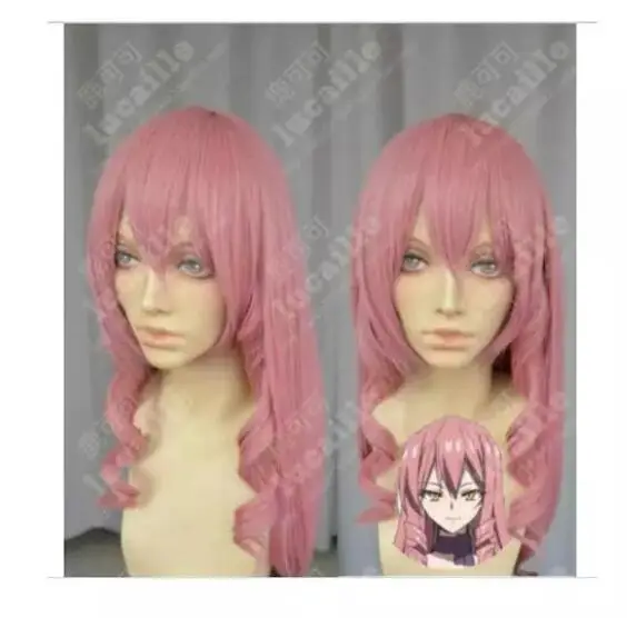 Zhao07931916_+> горячая Распродажа > Akuma no Riddle INUKAI ISUKE розовый Римский объем парик для косплея