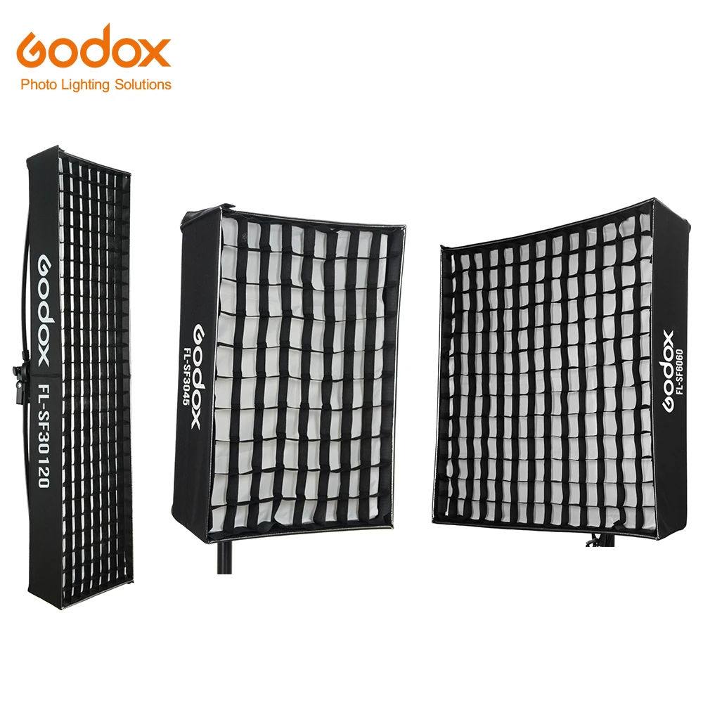 Godox FL-SF 3045/FL-SF 4060/FL-SF 30120/FL-SF 6060 Honeycomb софтбокс для FL60 FL100 FL150R FL150S светодиодный светильник