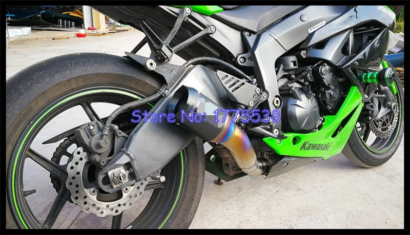 Titanium Alloy ZX-6R ZX6R 2009-2020 Motorcycle Exhaust