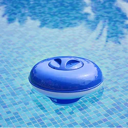 Stérilisateur flottant de piscine de 5/8 pouces, distributeur de tablette chimique de brome de chlore, accessoires de piscine 