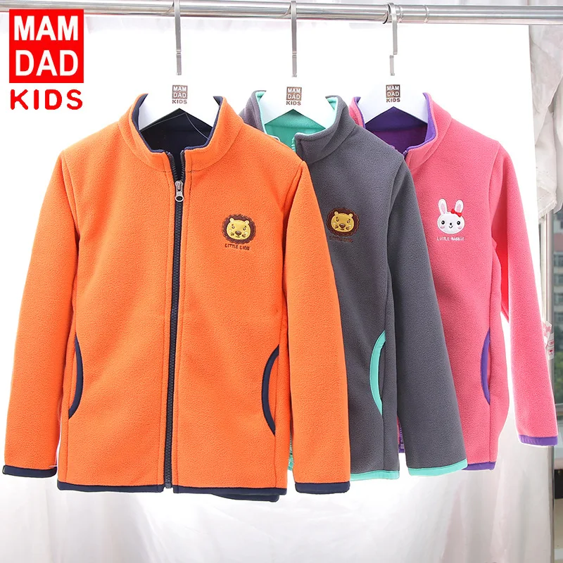 

Children's jacket 2019 autumn and winter boys and girls casual jacket thick baby coat fleece boys coats girls coat girls clothes