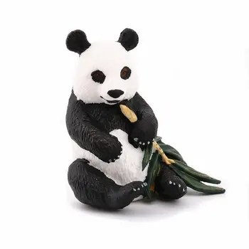 

Simulation Lifelike Wild Animal Toy Sitting Panda Model Figurine Action Figures Home Decor Educational Toys for Children