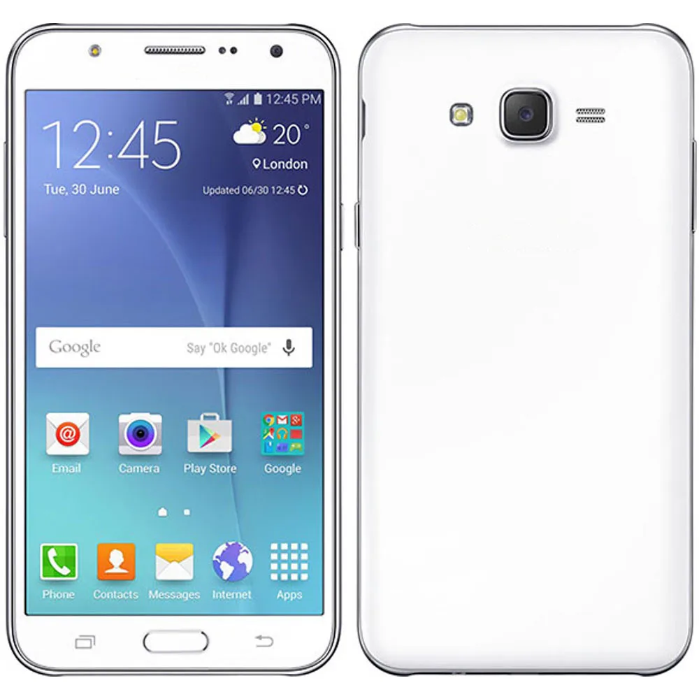 13MP четырехъядерный J500F 8G ROM смартфоны с двумя Sim-картами 5 0 дюймов Android Мобильные