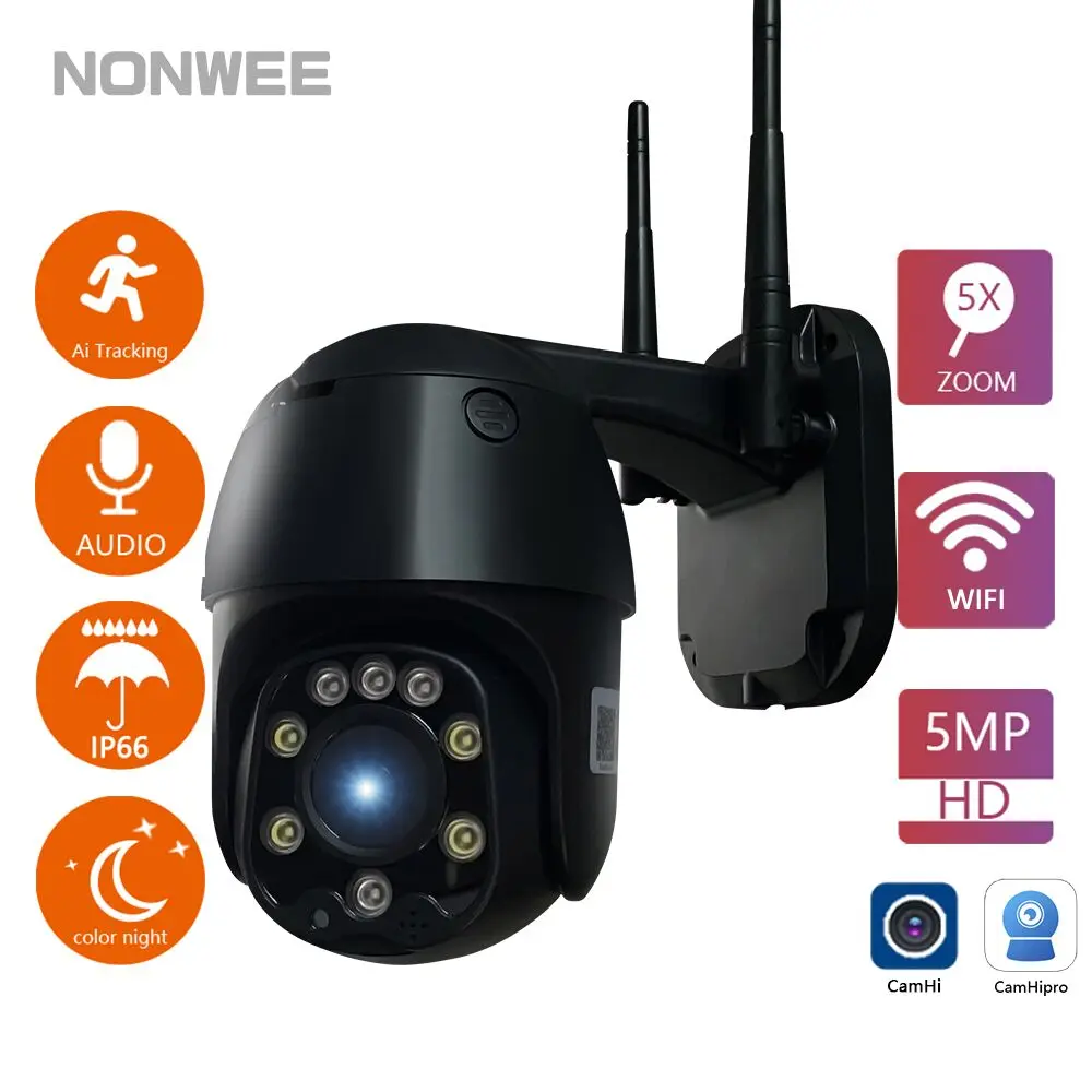 Беспроводная IP-камера видеонаблюдения с поддержкой Wi-Fi 1080P | Безопасность и