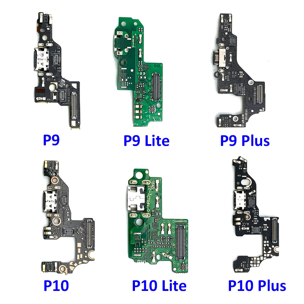 5 шт. USB-разъем для зарядки Huawei Y5 Y6 2017 2018 2019 Y7P Y8P Y9S док-разъем зарядная плата гибкий