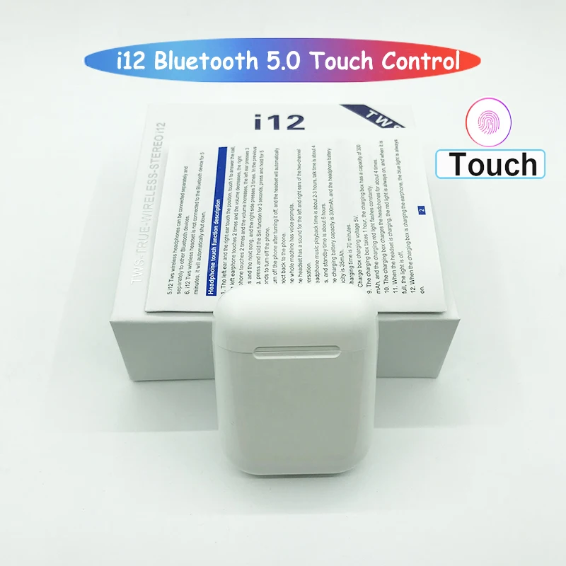 I18 i9s TWS беспроводные Bluetooth наушники i12 i11 i7s tws гарнитура стерео наушники-вкладыши с зарядной коробкой для смартфона