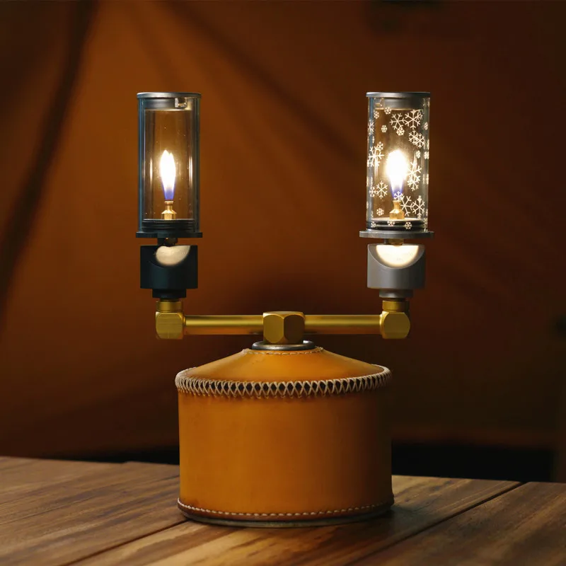Jeebel Camp Gas Camping Lantern Camp Equipment Gas Candle Lights Lamp for Ourdoor Tent Hiking Emergencies JBL-L001