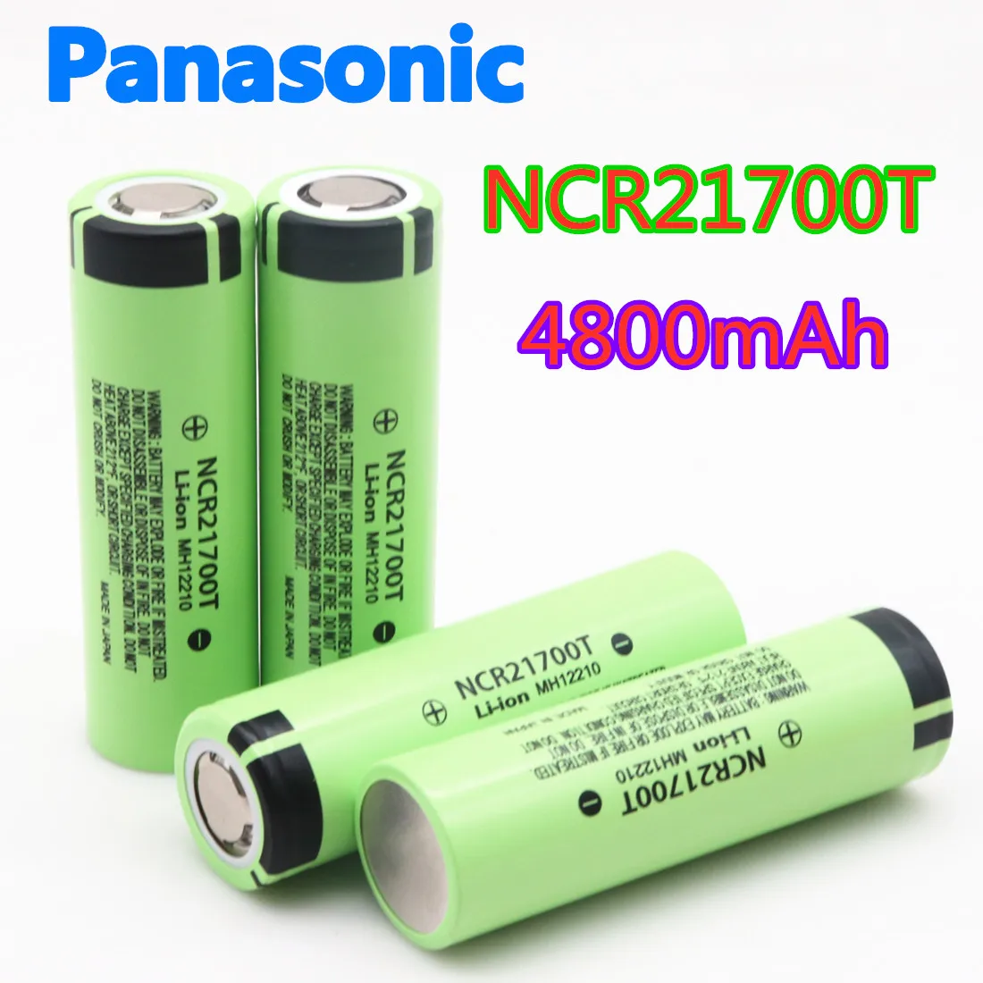 Литиевая аккумуляторная батарея Panasonic 21700 NCR21700T 4800 мАч 3 7 в 40 А литий ионная с