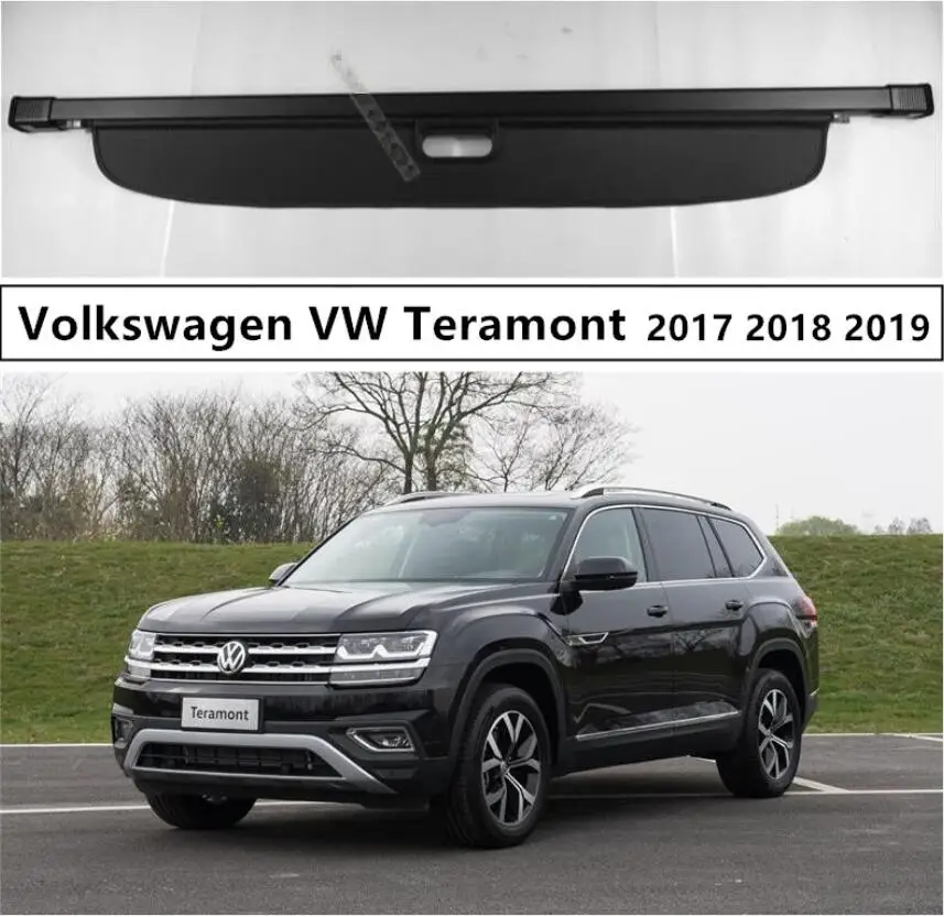 Для Volkswagen VW Teramont Atlas задний багажник защитный чехол для груза Высокое качество авто аксессуары черный бежевый