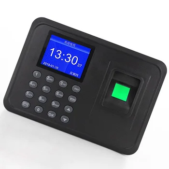

Fingerprint Biometric Time Attendance System Machine Password Recorder Employee