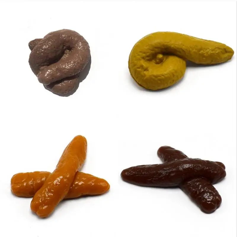 Simulation Rubber Small Breed Dog / Cat Poo / Stool Practical Realistic Shits Poop Evil Funny Trick Gag Gift prank toys joke toys