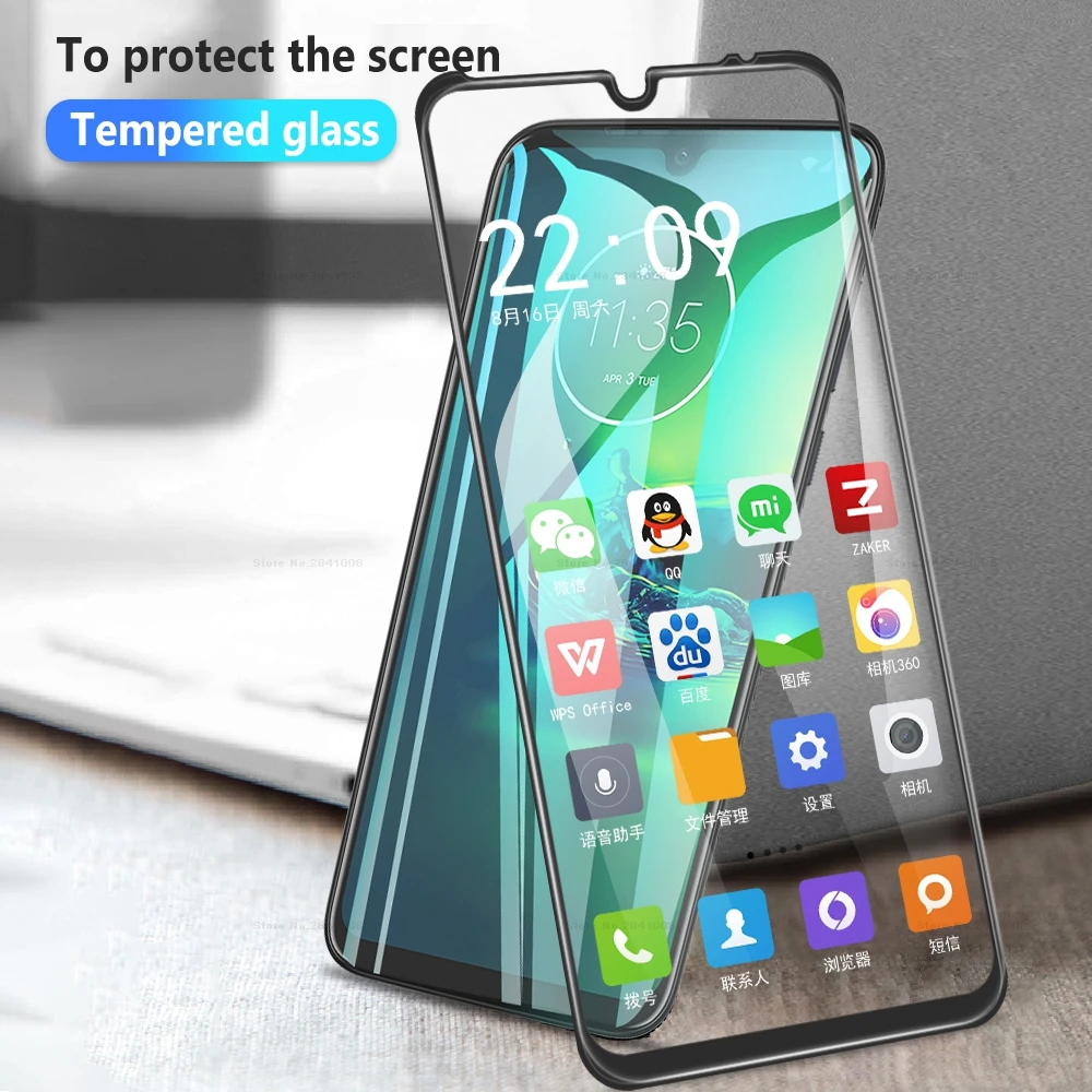 Закаленное стекло для MOTO One Zoom E6 G8 G7 G6 Play Plus Macro Защитная пленка экрана Motorola 1Zoom