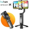 Hohem estabilizador de cardán iSteady X de 3 ejes para teléfono inteligente, cardán de teléfono plegable ligero de 0.5lbs para iPhone 11 pro max/Xs/Samsun ► Foto 1/6