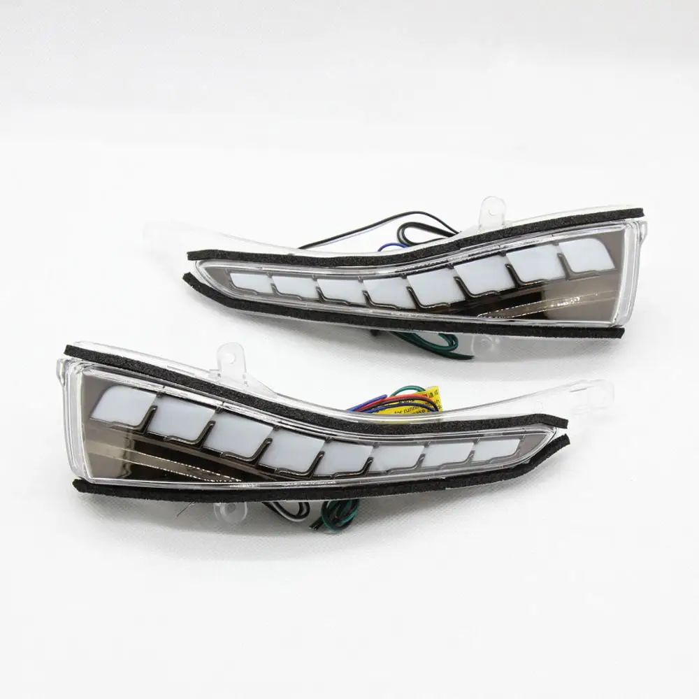 Rearview Mirror Light Sequential Side View Mirror Turn Signal Upgrade Revolving Dynamic For Infiniti Q50 Q60 Q70 QX30 QX50 QX60