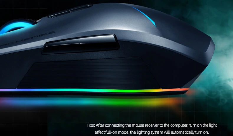 Machenike M7 wireless mouse gaming mouse 16000 DPI OMRON RGB
