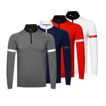 Studyset осень и зима Гольф Мужская длинная рубашка для спорта на открытом воздухе и отдыха с длинным рукавом Футболка Поло рубашка проницаемая