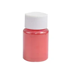 Gold and Silver Glitter Powder for Cake and Pastry Decoration - 15g/Bottle (Red)