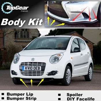 

Bumper Lip Deflector Lips For Suzuki Alto Front Spoiler Skirt For TopGear Friends to Car Tuning View / Body Kit / Strip
