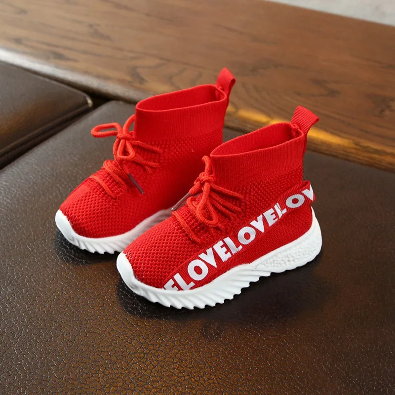 FREE SHIPPING Kids Walking Shoes Sneakers Print JKP4468